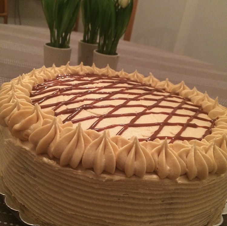 Torta De Vainilla Y Dulce De Leche La Tia Patri