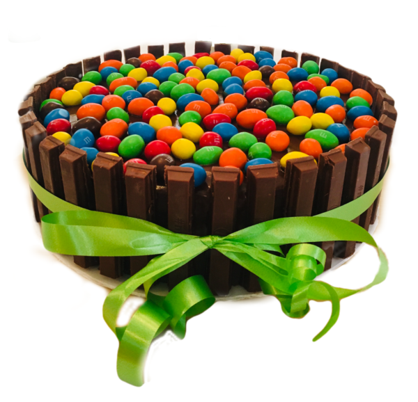 Torta de Chocolate con M&M´S y KitKat