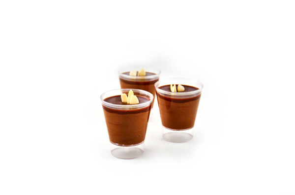 Shots de Mousse de chocolate